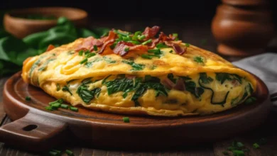 Omeletes com Vegetais Simples e Saudáveis