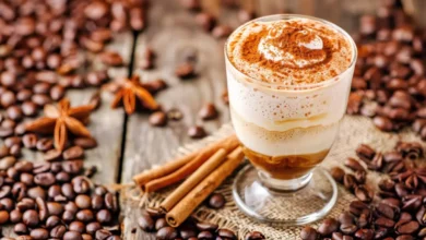 Shake Proteico de Café com Leite de Amêndoas