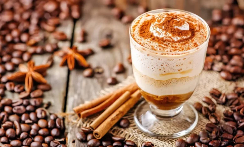 Shake Proteico de Café com Leite de Amêndoas